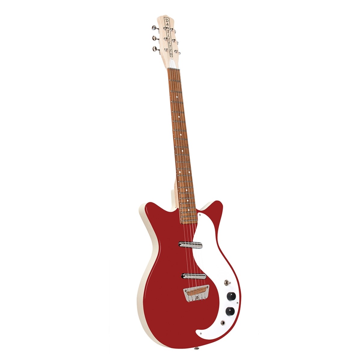 Danelectro Stock 59 Guitar Vintage Red - Image 3