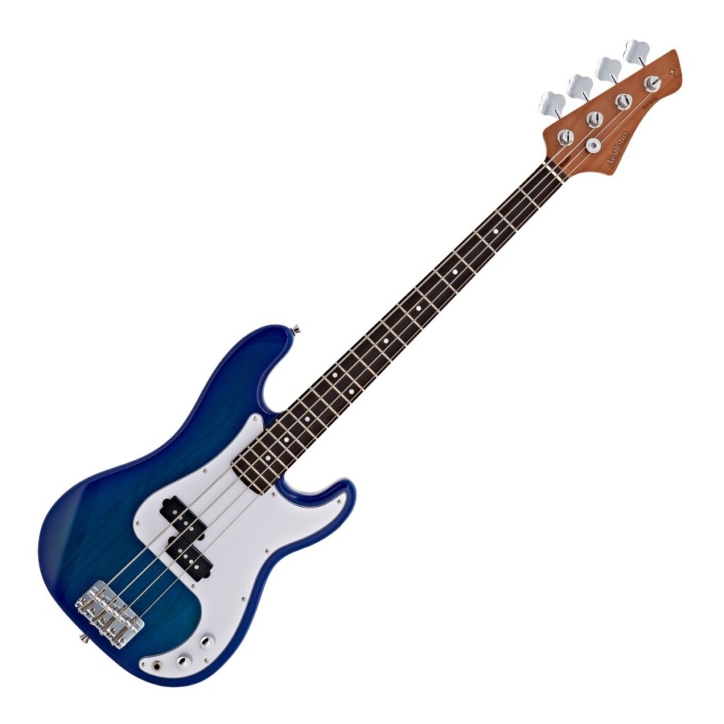 Tanglewood Northstar Littlestar NL6PBL Short Scale Bass Thru Blue
