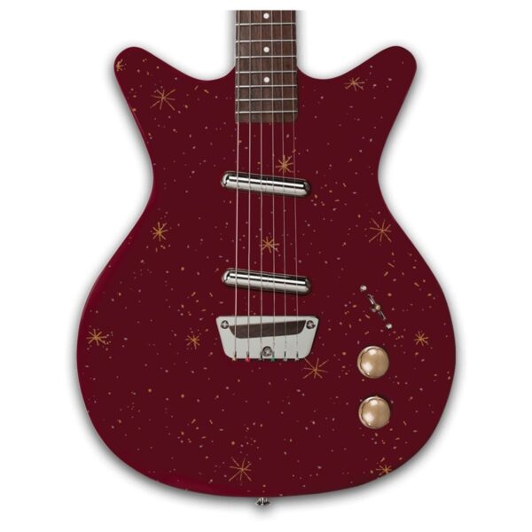 Danelectro Golden 50s Maroon - Image 2