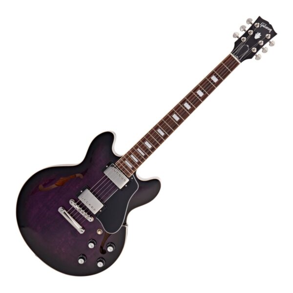 Gibson ES-339 Dark Purple Burst #213160329 - Image 1