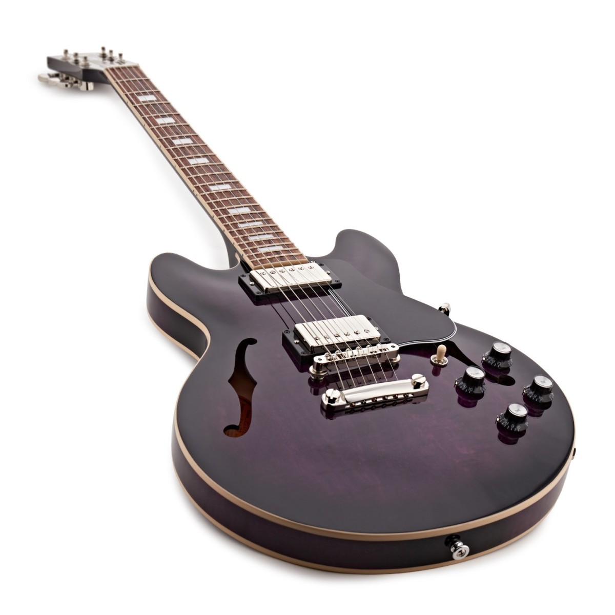 Gibson ES-339 Dark Purple Burst #213160329 - Image 3