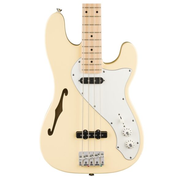 Squier Paranormal Precision Bass Thinline SJ Vintage White - Image 2
