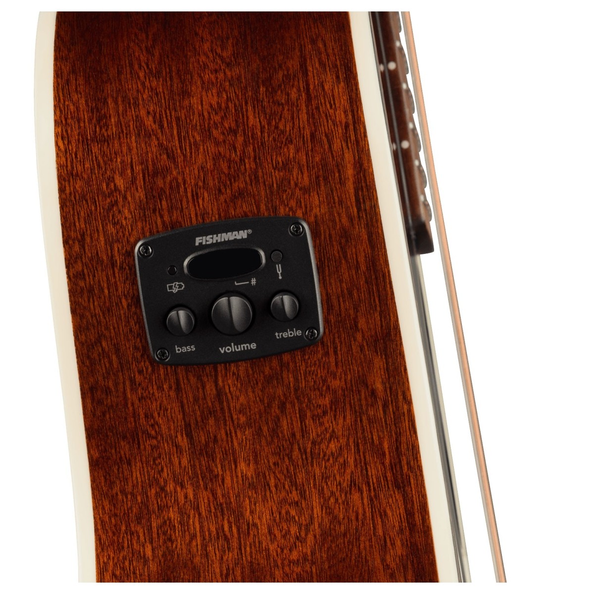 Fender California Deluxe Villager E Black - Image 2