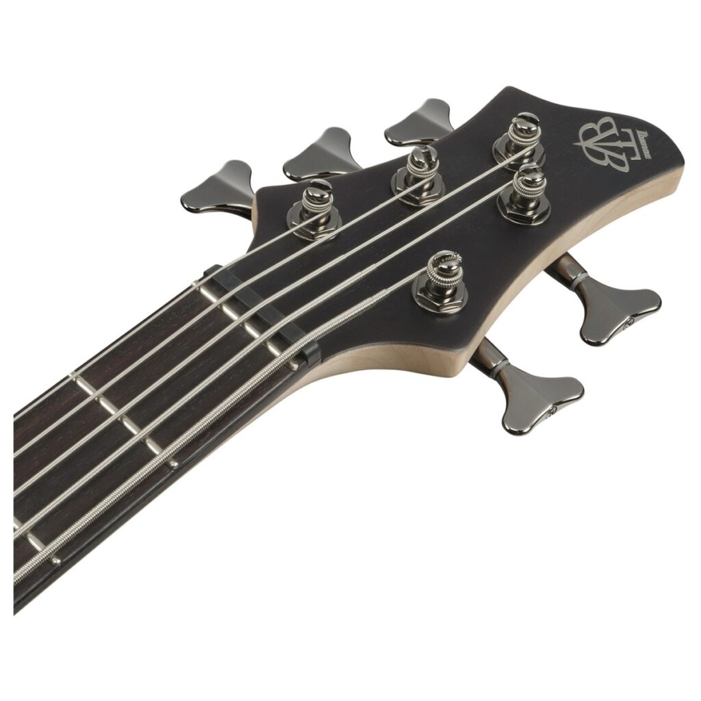 Ibanez BTB605L BTB 5 String Left Handed Trans Gray flat