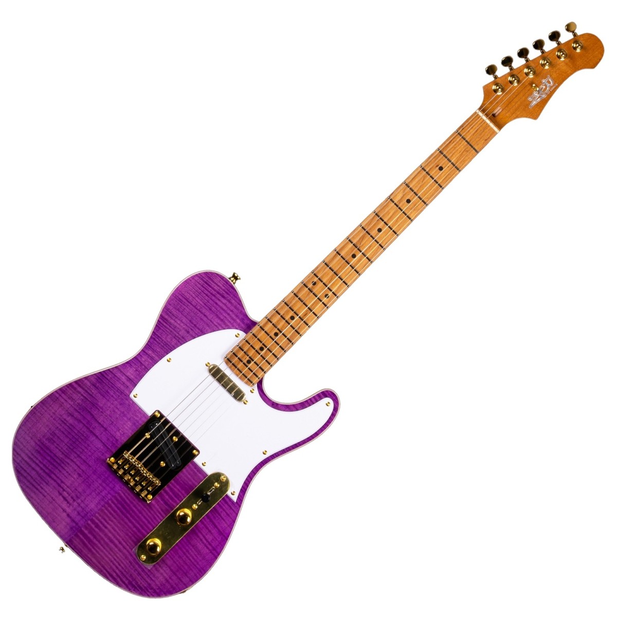 JET Guitars JT-600 Roasted Maple Purple - Image 1