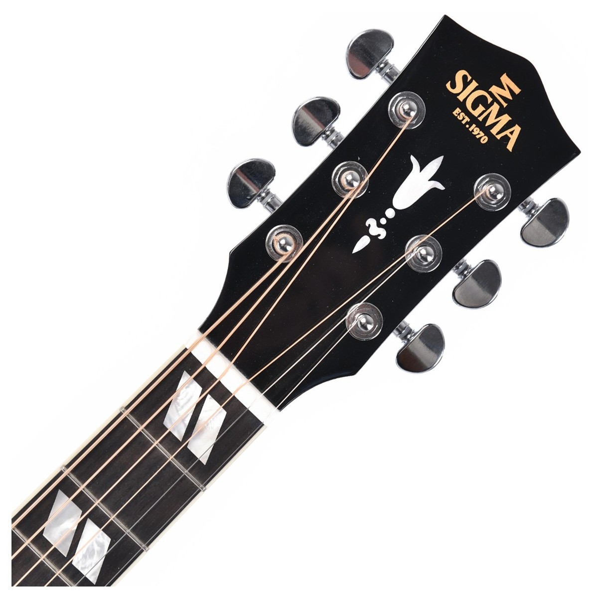 Sigma SDM-SG5 Dreadnought Electro Acoustic Autumn Burst - Image 3