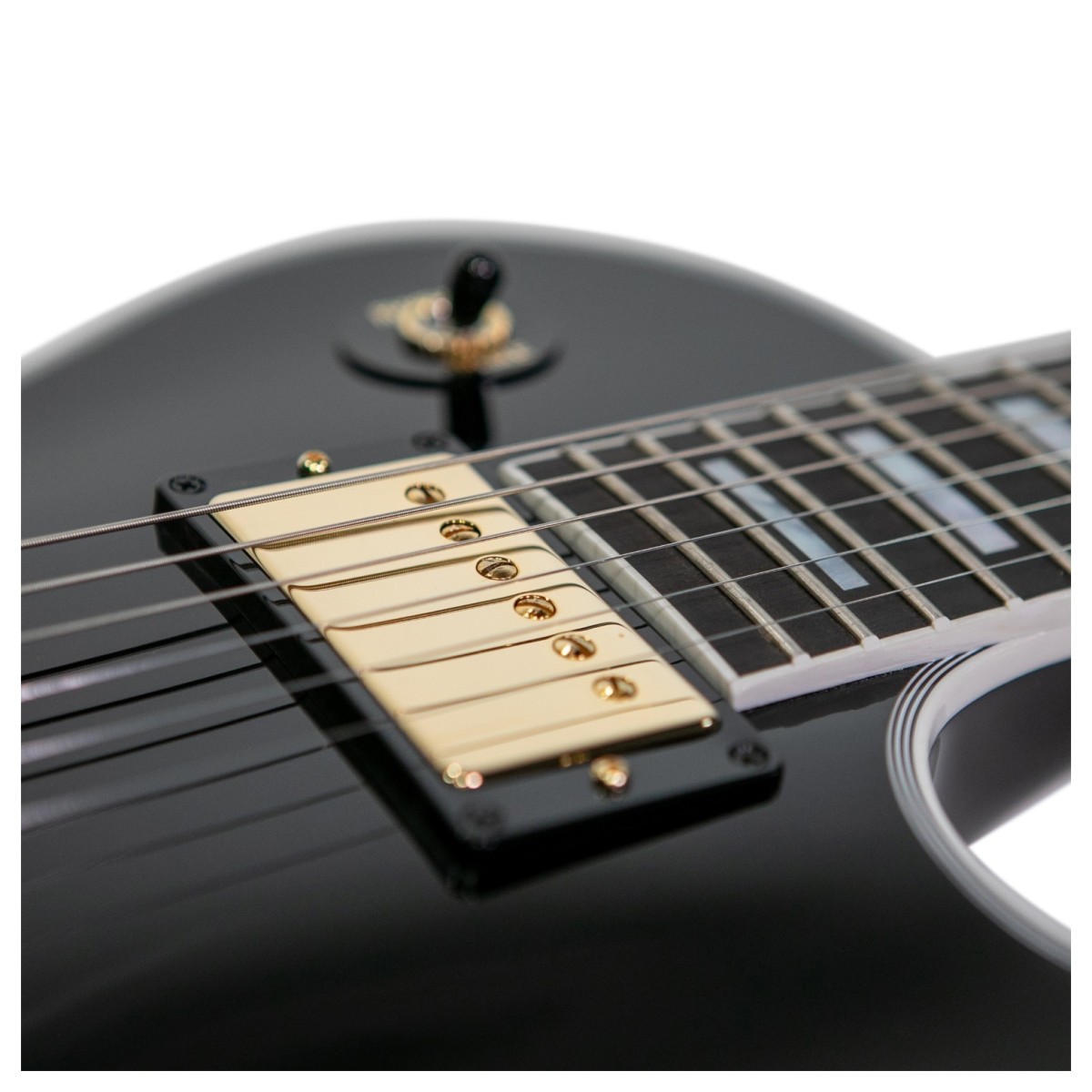 Gibson Custom Les Paul Axcess Custom Floyd Rose Ebony #CS503478 - Image 3