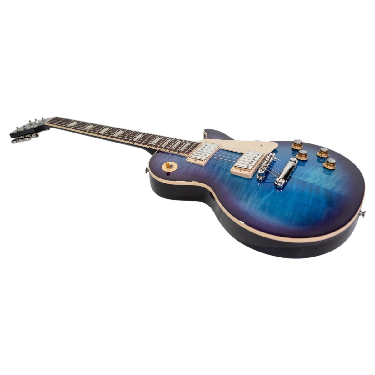 Gibson Les Paul Standard 60s Figured Top Blueberry Burst #230850015 - Image 2