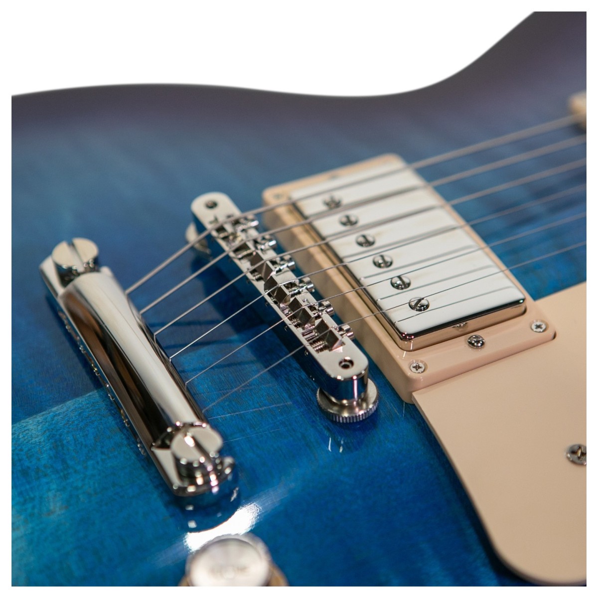 Gibson Les Paul Standard 60s Figured Top Blueberry Burst #230850015 - Image 4