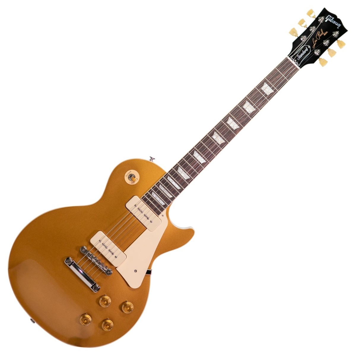 Gibson Les Paul Standard 50s P90 Gold Top #201660156 - Image 1