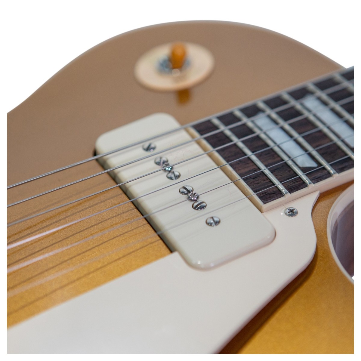 Gibson Les Paul Standard 50s P90 Gold Top #201660156 - Image 3