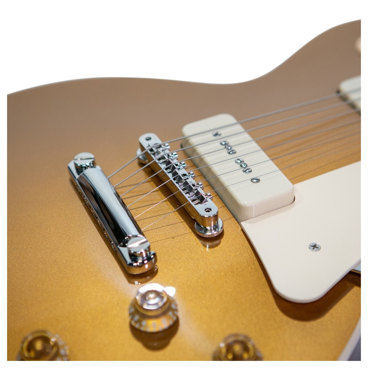 Gibson Les Paul Standard 50s P90 Gold Top #201660156 - Image 4