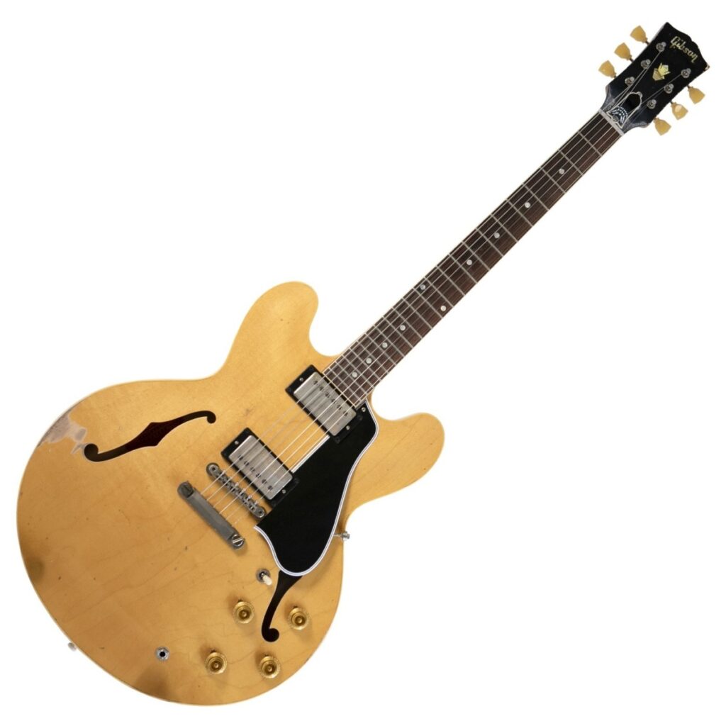 Gibson Custom 1959 ES-335 Reissue Ultra Heavy Aged Vintage Natural #A931007