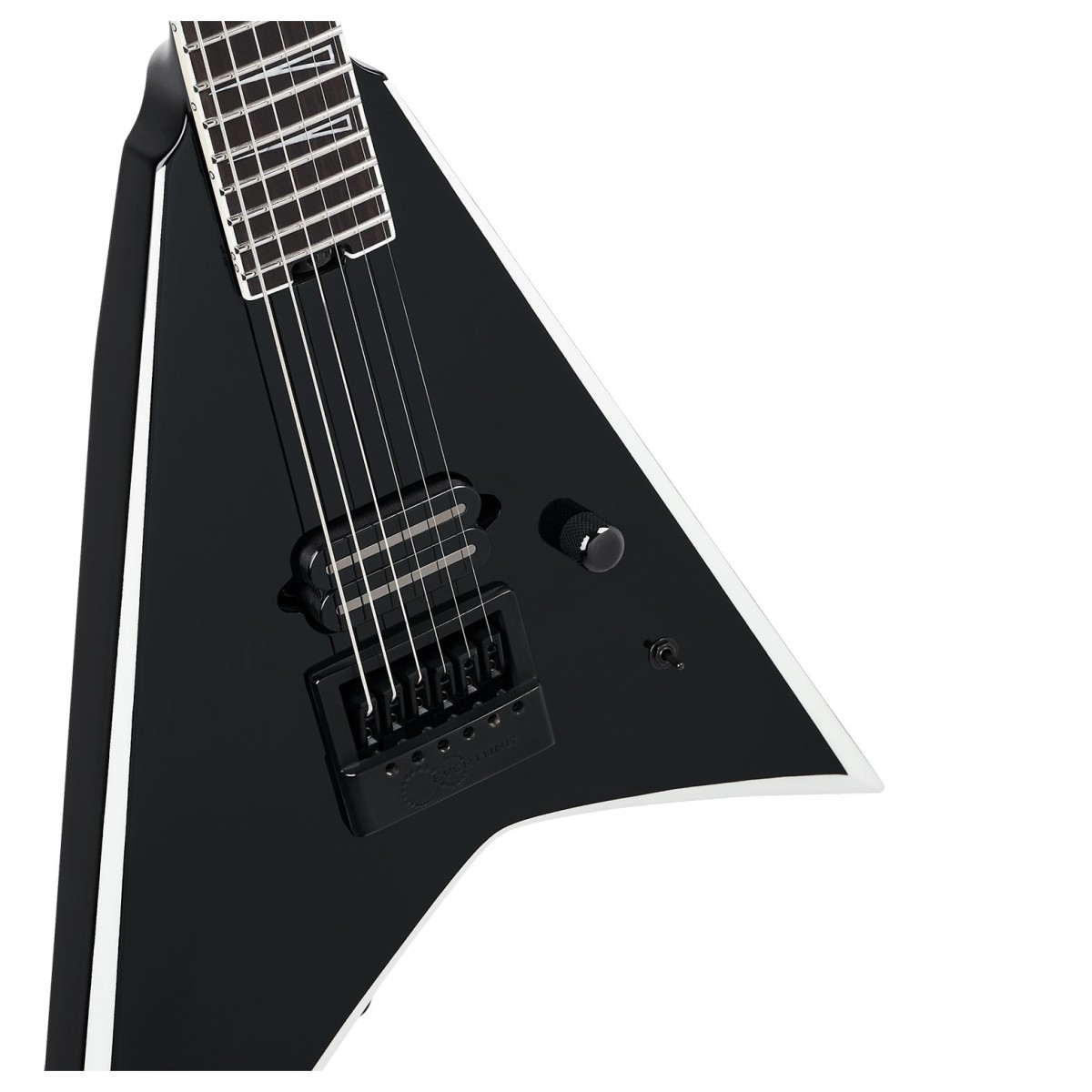 Jackson Pro Plus Series Signature Christian Andreu Rhoads RR24 EVTN Black with White Bevels - Image 3