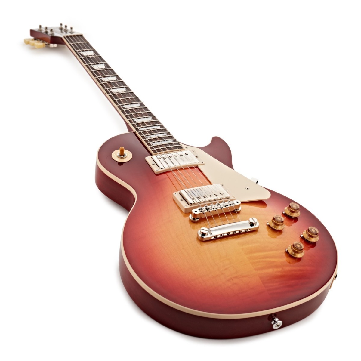 Gibson Les Paul Standard 50s Figured Top Heritage Cherry Sunburst #205660087 - Image 3