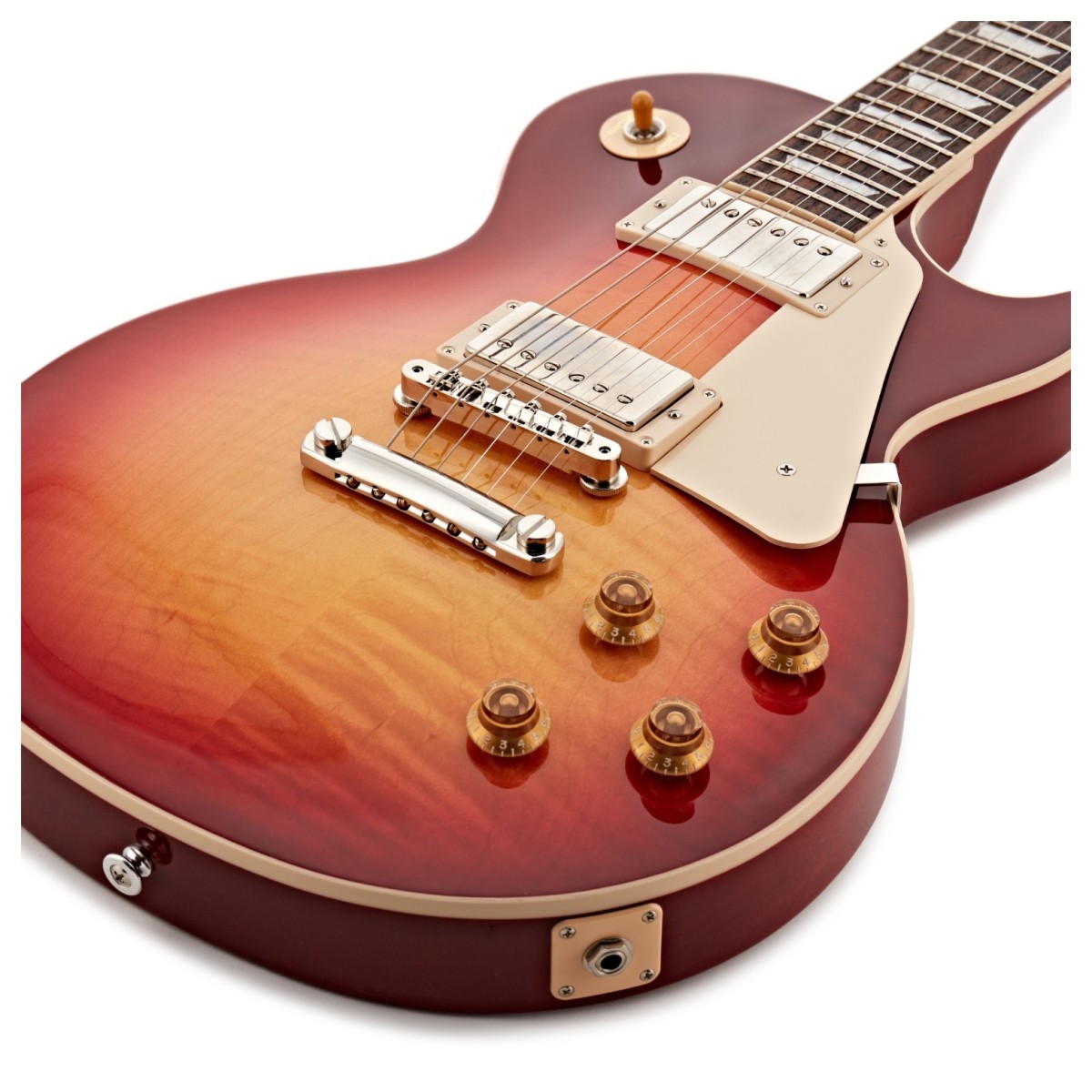 Gibson Les Paul Standard 50s Figured Top Heritage Cherry Sunburst #205660087 - Image 4