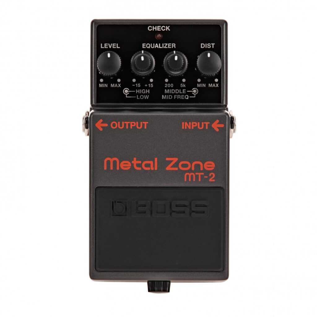 Boss MT-2 Metal Zone Guitar Effects Pedal