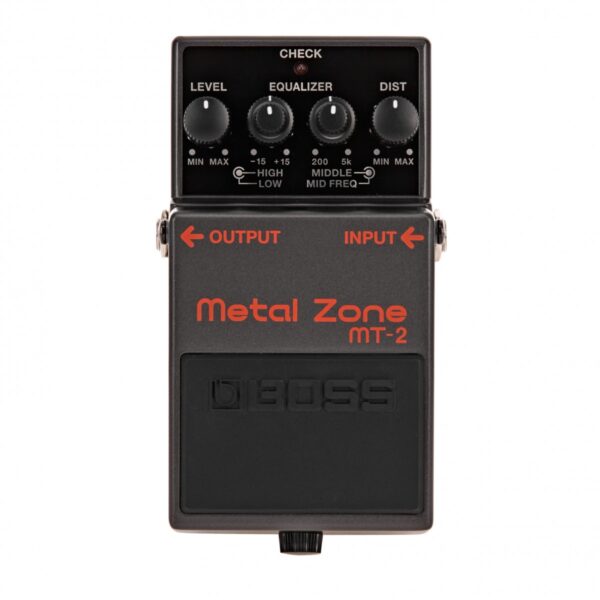 Boss MT-2 Metal Zone Guitar Effects Pedal - Image 1