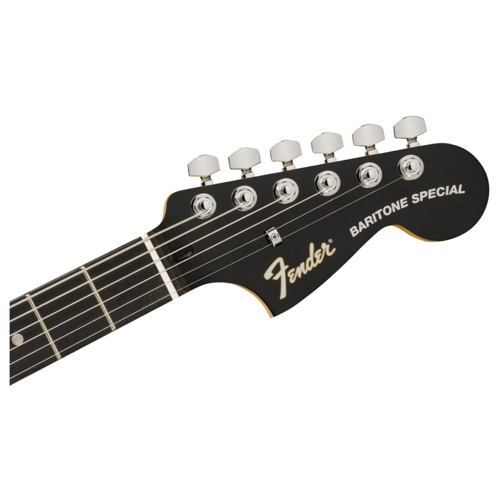 Fender Limited Edition Player Fusion Jaguar Baritone Ebony Fingerboard Silverburst