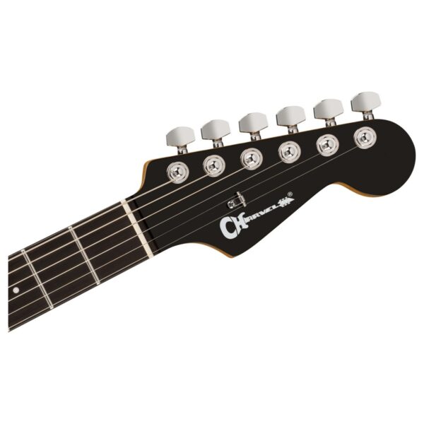 Charvel Pro-Mod Plus Dinky DK24 HSS 2PT EB QM Ebony Fingerboard Zombie Fade - Image 3
