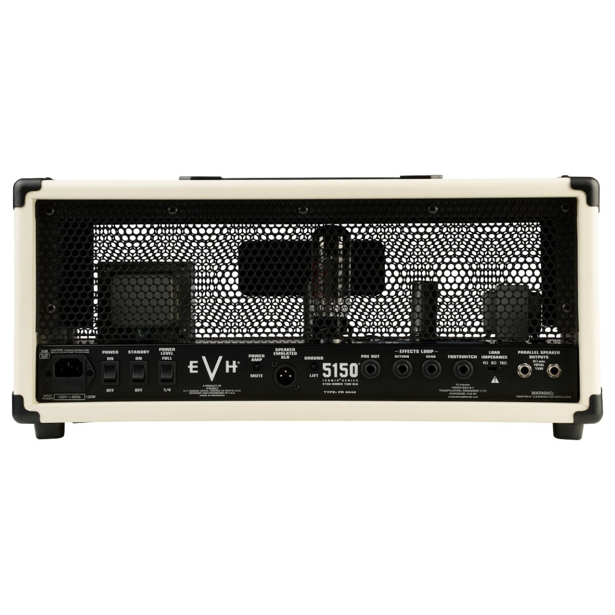 EVH 5150 Iconic Series 15W 6L6 Head Ivory - Image 2