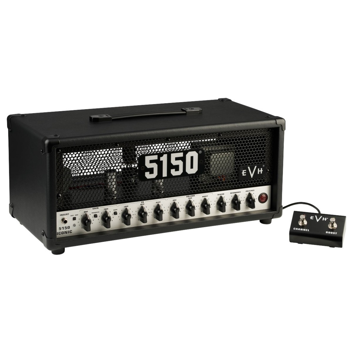 EVH 5150 Iconic Series 15W 6L6 Head Black - Image 3