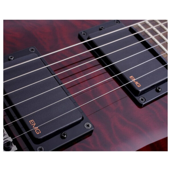 Schecter Hellraiser C-1 Black Cherry - Image 4