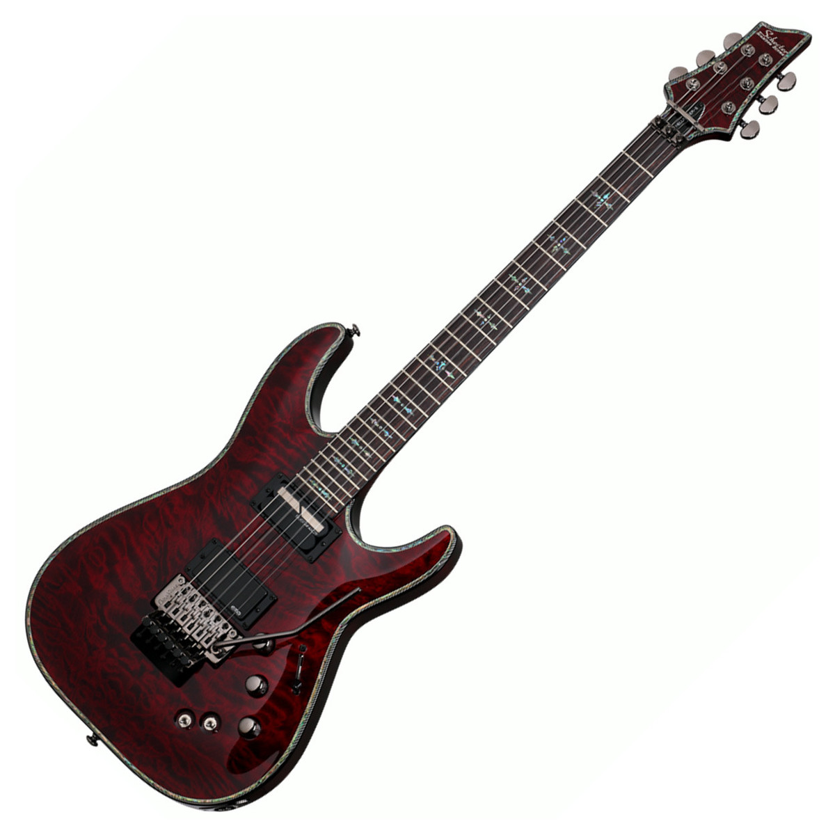 Schecter Hellraiser C-1 FR S Electric Guitar Black Cherry - Image 1