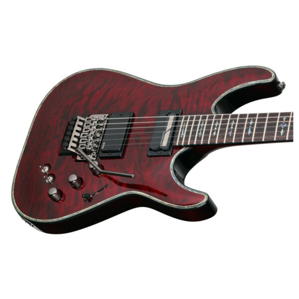 Schecter Hellraiser C-1 FR S Electric Guitar Black Cherry - Image 3