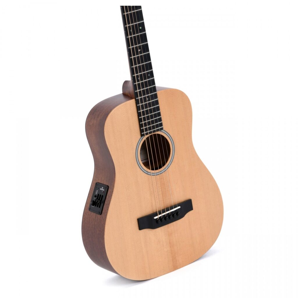 Sigma TM-12E Electro Acoustic Travel Guitar Natural