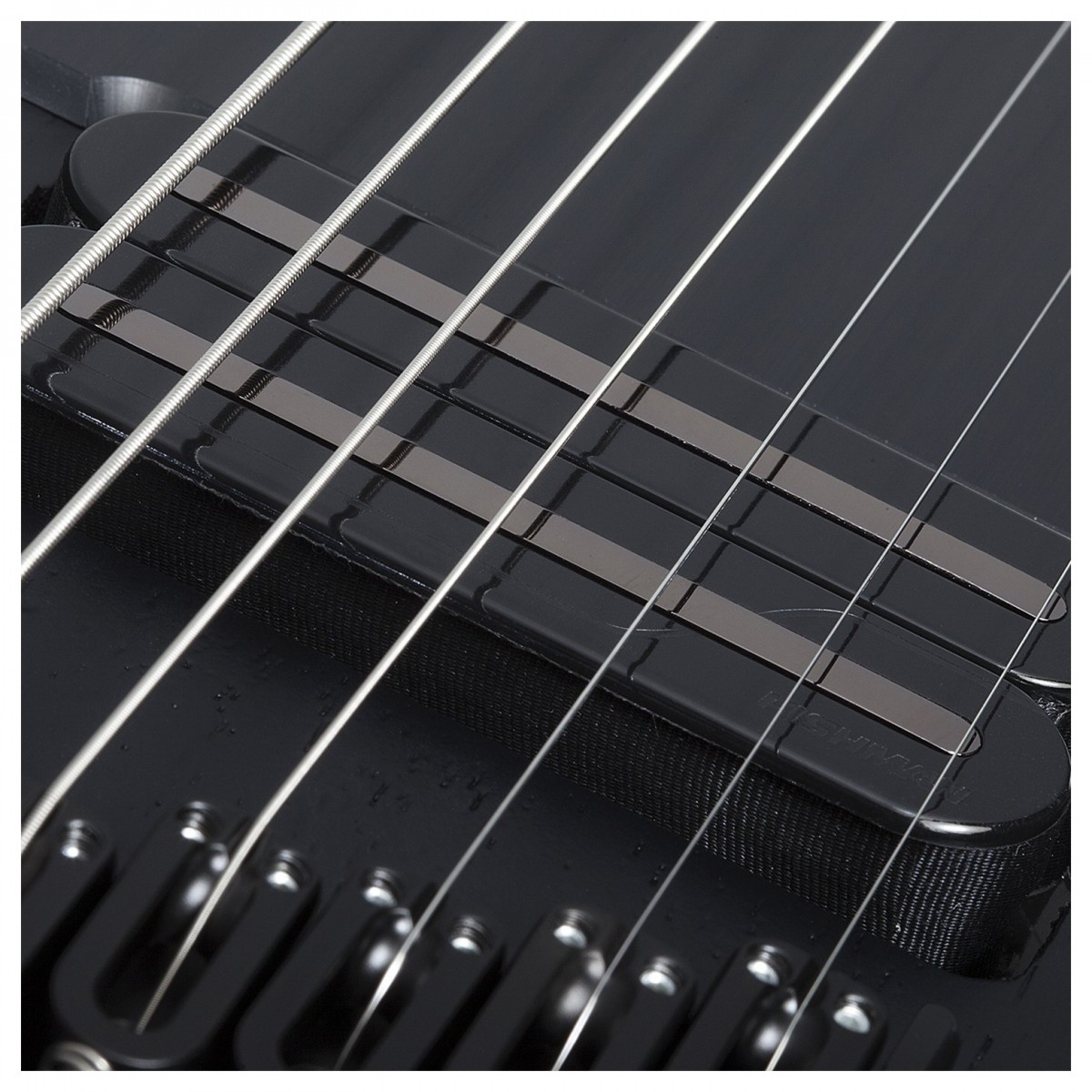 Schecter PT-7 MS Black Ops 7 String Satin Black Open Pore - Image 4