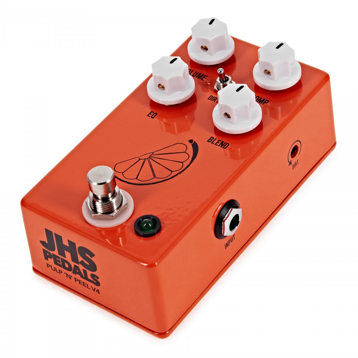 JHS Pedals Pulp N Peel V4 3 Knob Compressor/Preamp Pedal - Image 3