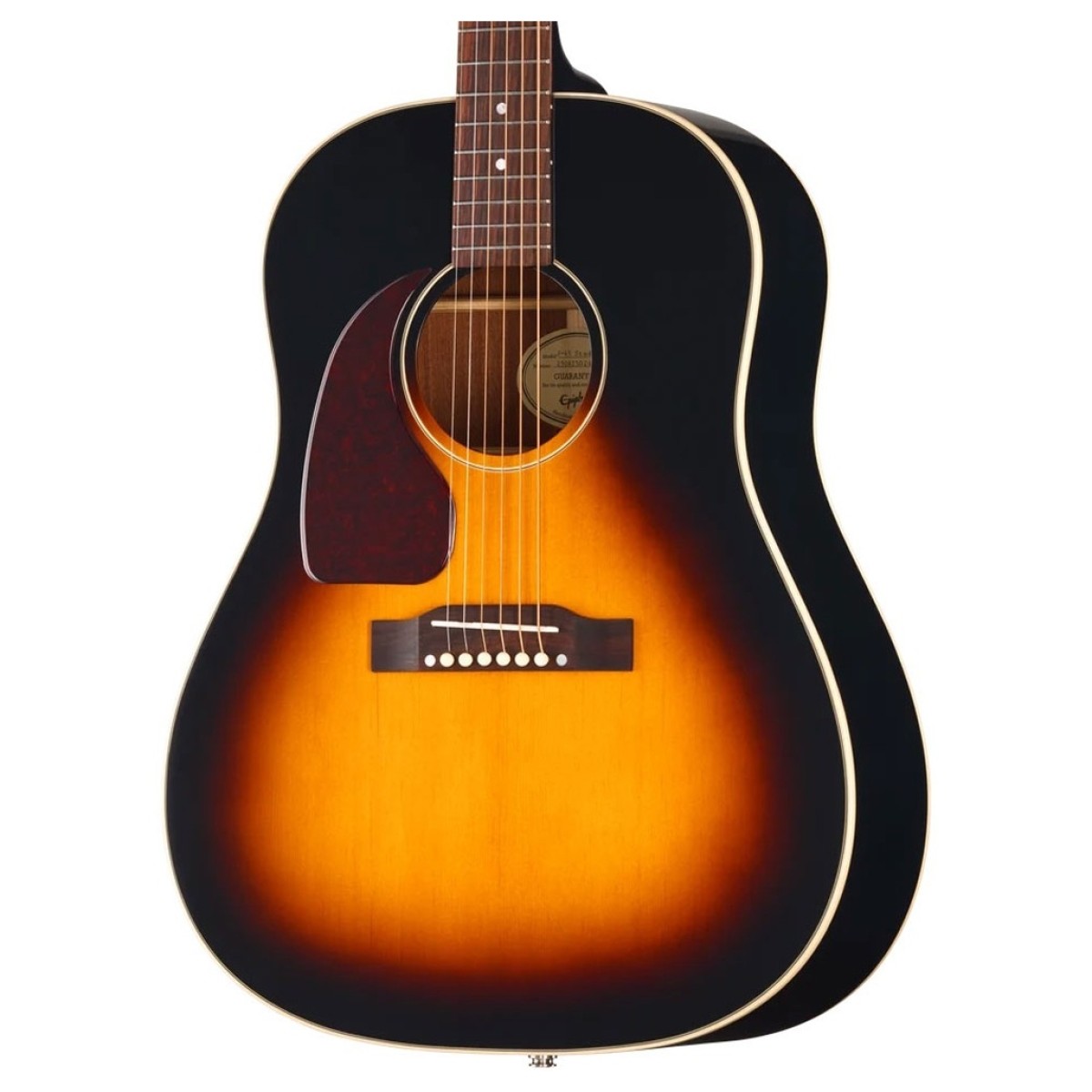 Epiphone J-45 Standard Left Handed Rosewood Vintage Sunburst - Image 2