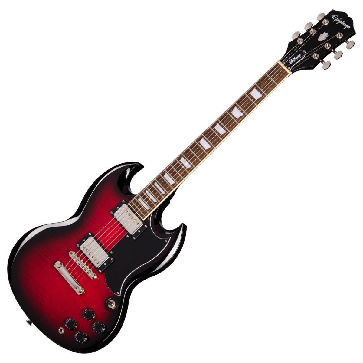 Epiphone SG Tribute Plus Cherry Burst - Image 1