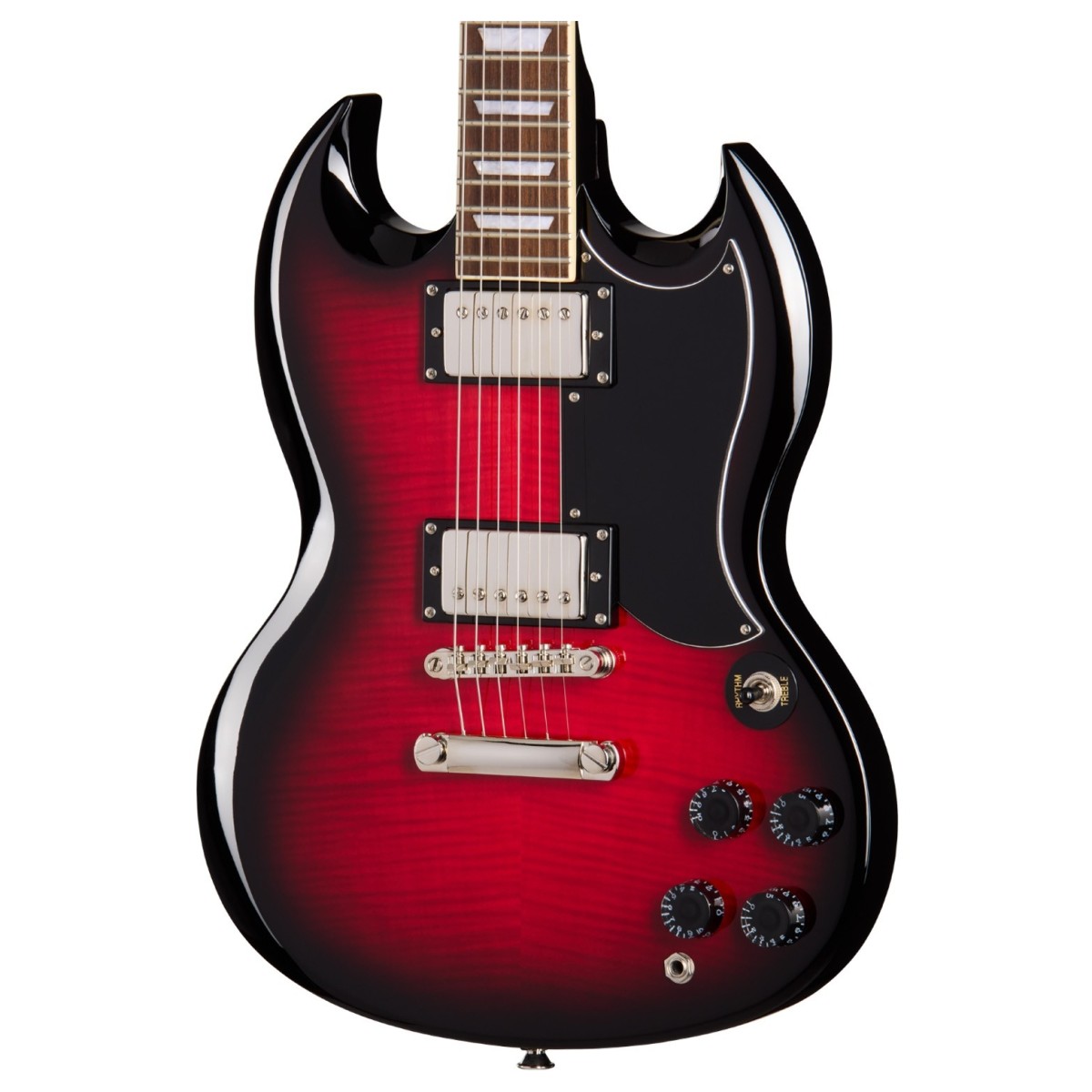 Epiphone SG Tribute Plus Cherry Burst - Image 2