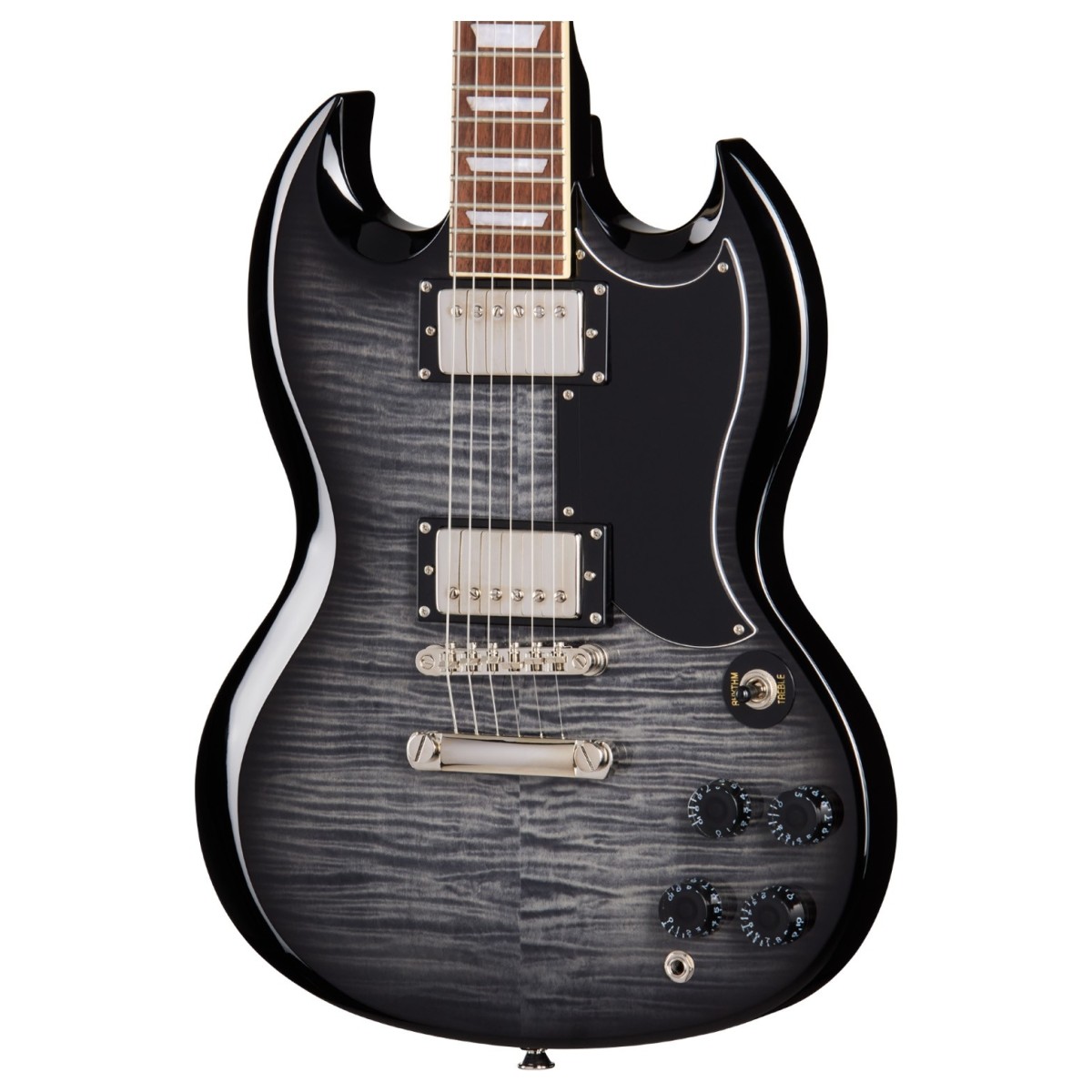 Epiphone SG Tribute Plus Ebony Burst - Image 2
