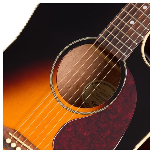 Epiphone J-45 Studio EC Vintage Sunburst - Image 4
