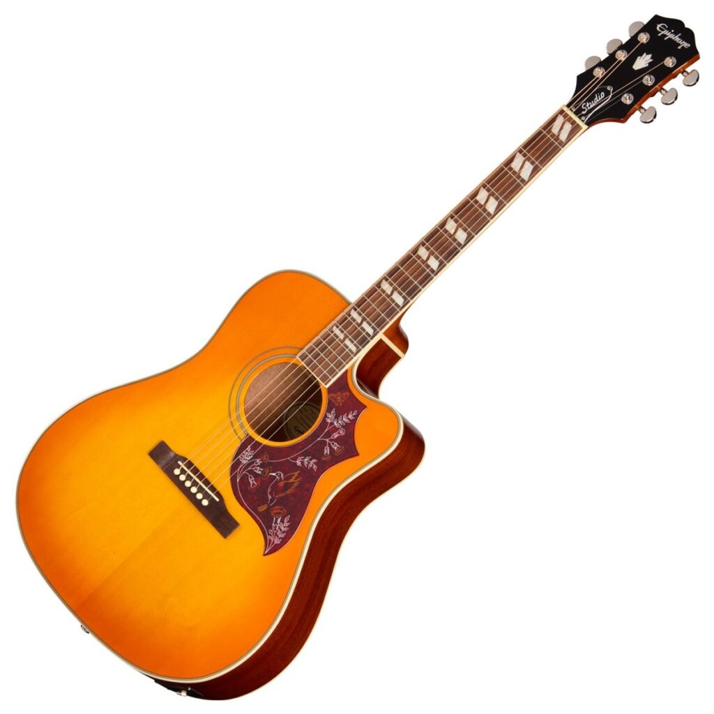 Epiphone Hummingbird Studio EC Heritage Cherry Sunburst