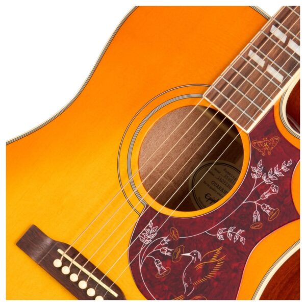 Epiphone Hummingbird Studio EC Heritage Cherry Sunburst - Image 4