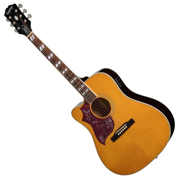 Epiphone Hummingbird Studio EC Left Handed Natural - Image 1