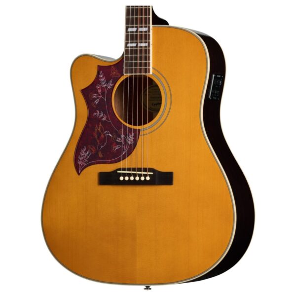 Epiphone Hummingbird Studio EC Left Handed Natural - Image 2