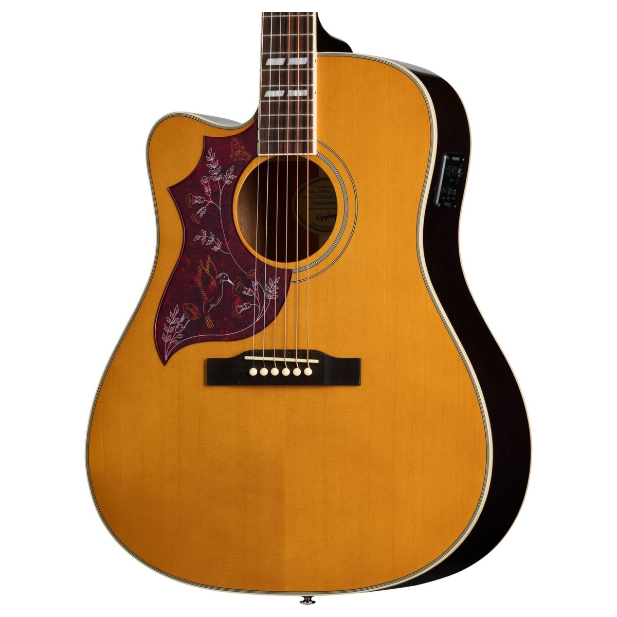 Epiphone Hummingbird Studio EC Left Handed Natural - Image 2