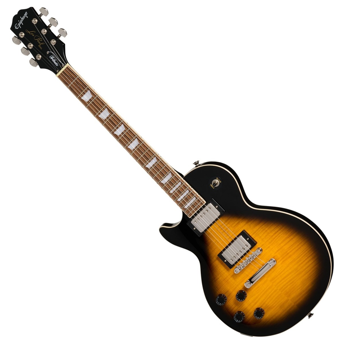 Epiphone Les Paul Tribute Plus Left Handed Vintage Sunburst - Image 1