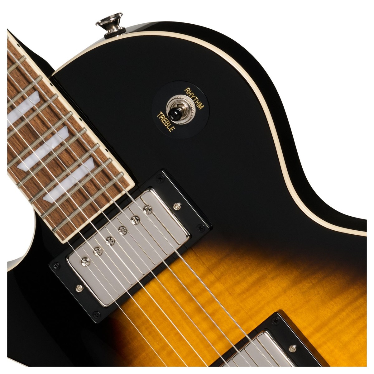 Epiphone Les Paul Tribute Plus Left Handed Vintage Sunburst - Image 4