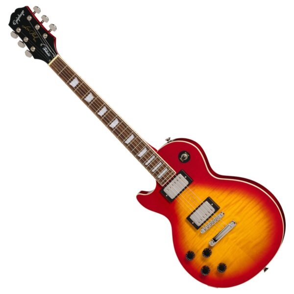Epiphone Les Paul Tribute Plus Left Handed Heritage Cherry Sunburst - Image 1