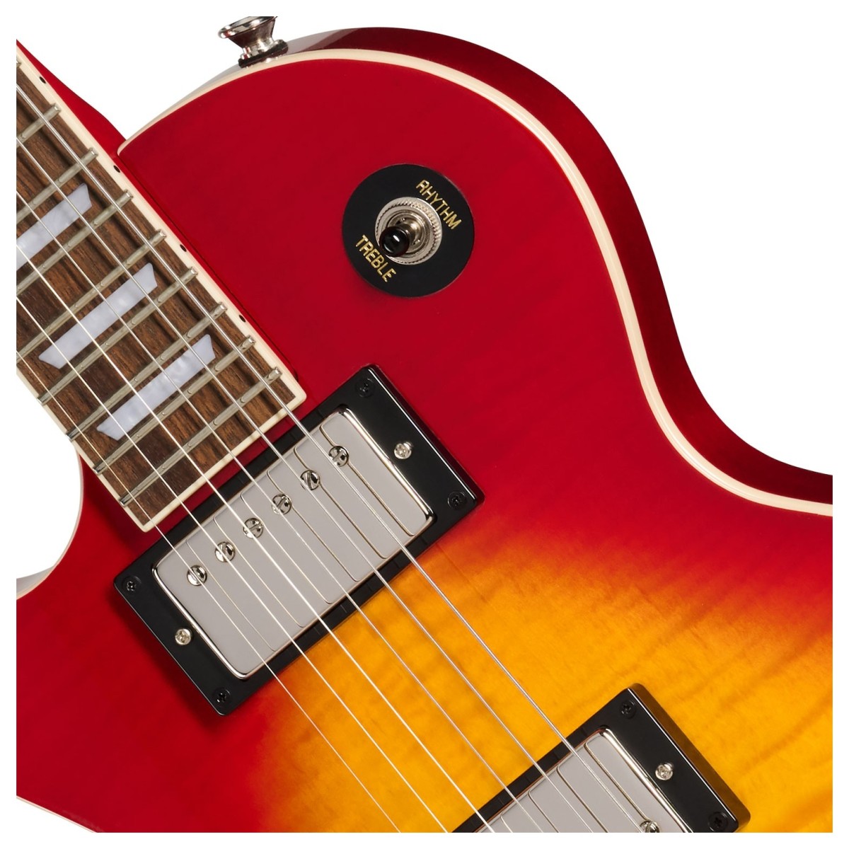 Epiphone Les Paul Tribute Plus Left Handed Heritage Cherry Sunburst - Image 4