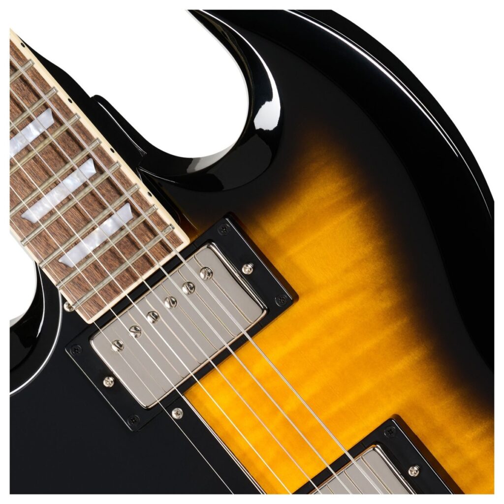 Epiphone SG Tribute Plus Left Handed Vintage Sunburst