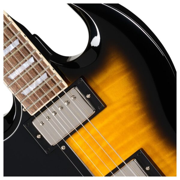 Epiphone SG Tribute Plus Left Handed Vintage Sunburst - Image 4