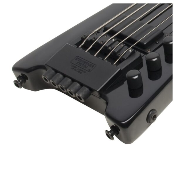 Steinberger Spirit XT-25 5-String Bass Black - Image 4