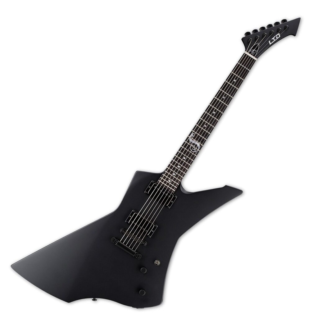 ESP LTD James Hetfield Snakebyte Satin Black